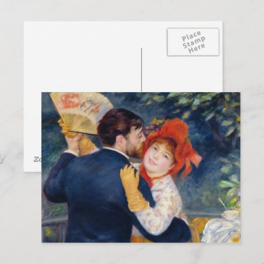 Pierre A Renoir | Dansen in het land Briefkaart (Voorkant / Achterkant)