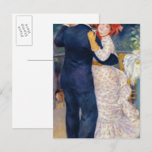 Pierre A Renoir | Dansen in het land Briefkaart (Voorkant / Achterkant)