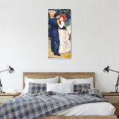 Pierre A Renoir | Dansen in het land Canvas Afdruk (Insitu (Slaapkamer))