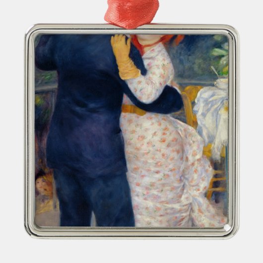 Pierre A Renoir | Dansen in het land Metalen Ornament (Voorkant)