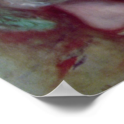 Pierre A Renoir | Dansmeisje met Tambourine Poster (Hoek)