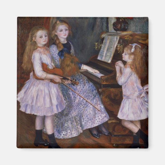 Pierre A Renoir | Daughters of Catulle Mendes Magneet (Voorkant)