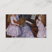 Pierre A Renoir | Daughters of Catulle Mendes Visitekaartje (Achterkant)