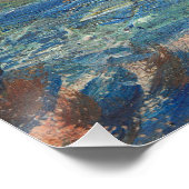 Pierre A Renoir | De blauwe rivier Poster (Hoek)