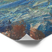 Pierre A Renoir | De blauwe rivier Poster (Hoek)
