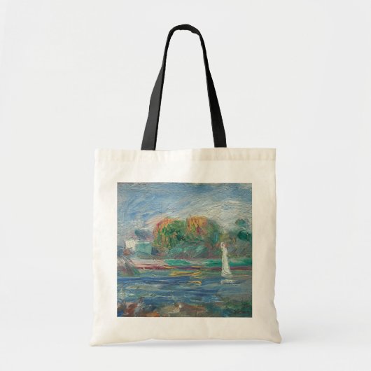 Pierre A Renoir | De blauwe rivier Tote Bag (Voorkant)