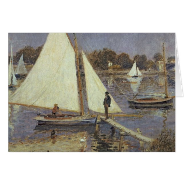 Pierre A Renoir | De Seine in Argenteuil (Voorkant Horizontaal)