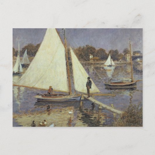 Pierre A Renoir | De Seine in Argenteuil Briefkaart (Voorkant)