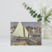 Pierre A Renoir | De Seine in Argenteuil Briefkaart (Staand voorkant)