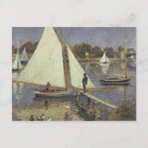 Pierre A Renoir   De Seine in Argenteuil Briefkaart