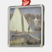 Pierre A Renoir | De Seine in Argenteuil Metalen Ornament (Links)