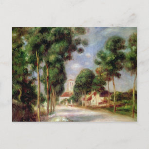 Pierre A Renoir   De weg naar Essoyes Briefkaart