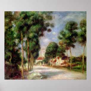 Pierre A Renoir De weg naar Essoyes Poster