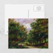 Pierre A Renoir | De weg nabij Cagnes Briefkaart (Voorkant / Achterkant)