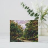 Pierre A Renoir | De weg nabij Cagnes Briefkaart (Staand voorkant)