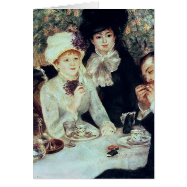 Pierre A Renoir | Einde van de lunch (Voorkant)