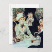 Pierre A Renoir | Einde van de lunch Briefkaart (Voorkant / Achterkant)