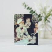 Pierre A Renoir | Einde van de lunch Briefkaart (Staand voorkant)