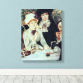 Pierre A Renoir | Einde van de lunch Canvas Afdruk (Insitu (Houten vloer))