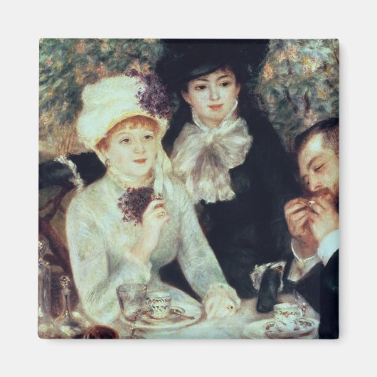 Pierre A Renoir | Einde van de lunch Magneet (Voorkant)