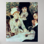 Pierre A Renoir | Einde van de lunch Poster (Voorkant)