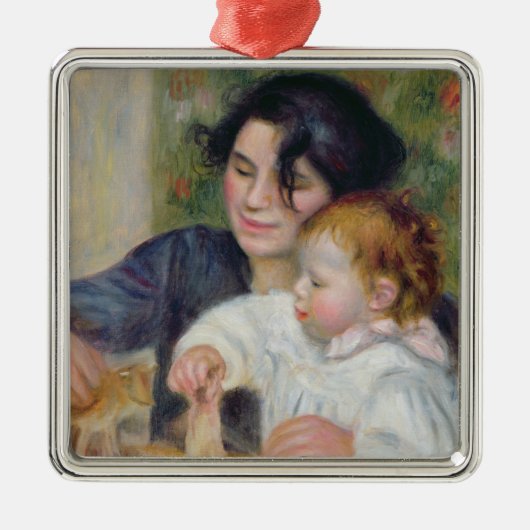 Pierre A Renoir | Gabrielle en Jean Metalen Ornament (Voorkant)