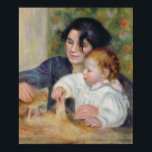 Pierre A Renoir | Gabrielle en Jean Poster<br><div class="desc">Gabrielle en Jean, c.1895-6 | door Pierre Auguste Renoir | Art Location: Musee de l'Orangerie, Parijs, Frankrijk | Franse artiest | Collectie Afbeelding nummer: XIR19115</div>