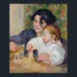 Pierre A Renoir | Gabrielle en Jean Poster<br><div class="desc">Gabrielle en Jean, c.1895-6 | door Pierre Auguste Renoir | Art Location: Musee de l'Orangerie, Parijs, Frankrijk | Franse artiest | Collectie Afbeelding nummer: XIR19115</div>