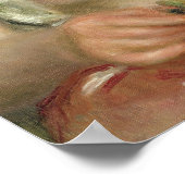 Pierre A Renoir | Gabrielle met een Roos Poster (Hoek)