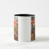 Pierre A Renoir | Geraniums in een koperbekken Mok (Midden)