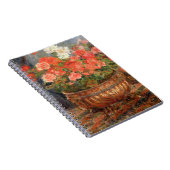 Pierre A Renoir | Geraniums in een koperbekken Notitieboek (Rechterzijde)