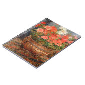 Pierre A Renoir | Geraniums in een koperbekken Notitieboek (Linkerzijde)