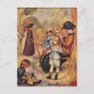 Pierre A Renoir In de Luxemburgse tuinen Briefkaart