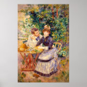 Pierre A Renoir | In de tuin Poster (Voorkant)