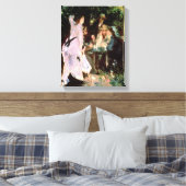 Pierre A Renoir | In het kader van de Trees de la  Canvas Afdruk (Insitu (Slaapkamer))