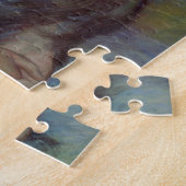 Pierre A Renoir | Jonge meid met blauwe ogen Legpuzzel (Zijkant)