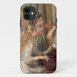 Pierre A Renoir   Jonge meisjes in de Piano Case-Mate iPhone Case