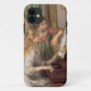 Pierre A Renoir   Jonge meisjes in de Piano Case-Mate iPhone Case