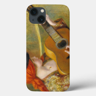 Pierre A Renoir   Jonge Spaanse vrouw met gitaar iPhone 13 Hoesje
