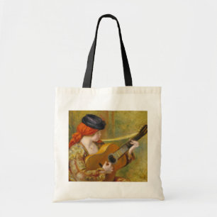 Pierre A Renoir   Jonge Spaanse vrouw met gitaar Tote Bag