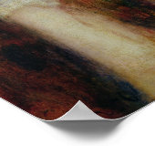 Pierre A Renoir | Jonge vrouw die haar haar haar h Poster (Hoek)