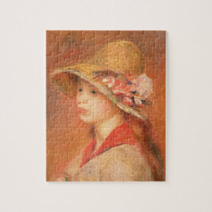 Pierre A Renoir Jonge vrouw in een Pet Legpuzzel