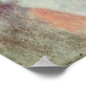 Pierre A Renoir | Jongerenmeisje in een blauw Pet Poster (Hoek)