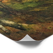 Pierre A Renoir | Jules Le Coeur in het bos Poster (Hoek)