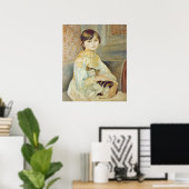 Pierre A Renoir | Julie Manet met Cat Poster (Thuiskantoor)