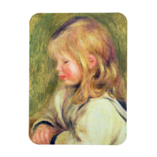 Pierre A Renoir   Kind in een witte Shirt Magneet