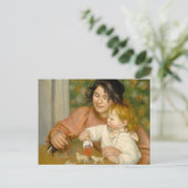 Pierre A Renoir | Kind met speelgoed Briefkaart (Staand voorkant)