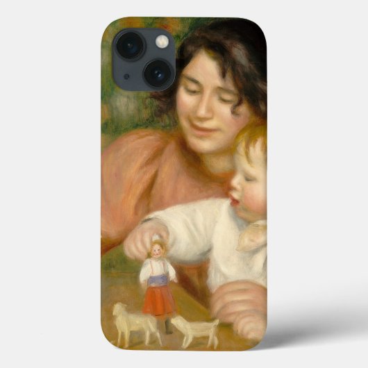 Pierre A Renoir | Kind met speelgoed Case-Mate iPhone Case (Achterkant)