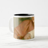 Pierre A Renoir | Kind met speelgoed Tweekleurige Koffiemok (Voorkant links)