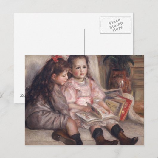 Pierre A Renoir | Kinderen van de Martiale Cailleb Briefkaart (Voorkant / Achterkant)